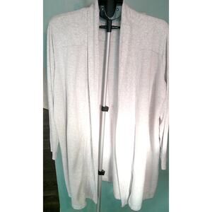 Active Life Open Cardigan Women's XXL Light Gray